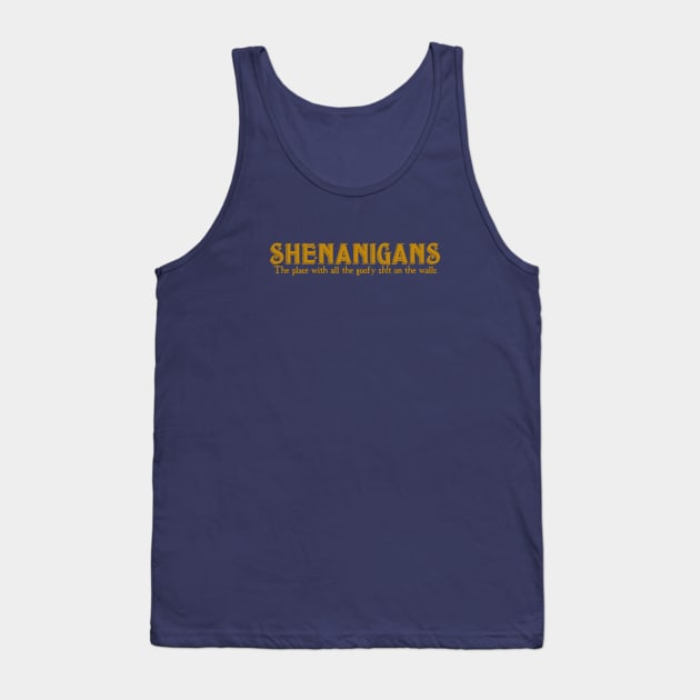Shenanigans Tank Top by LordNeckbeard